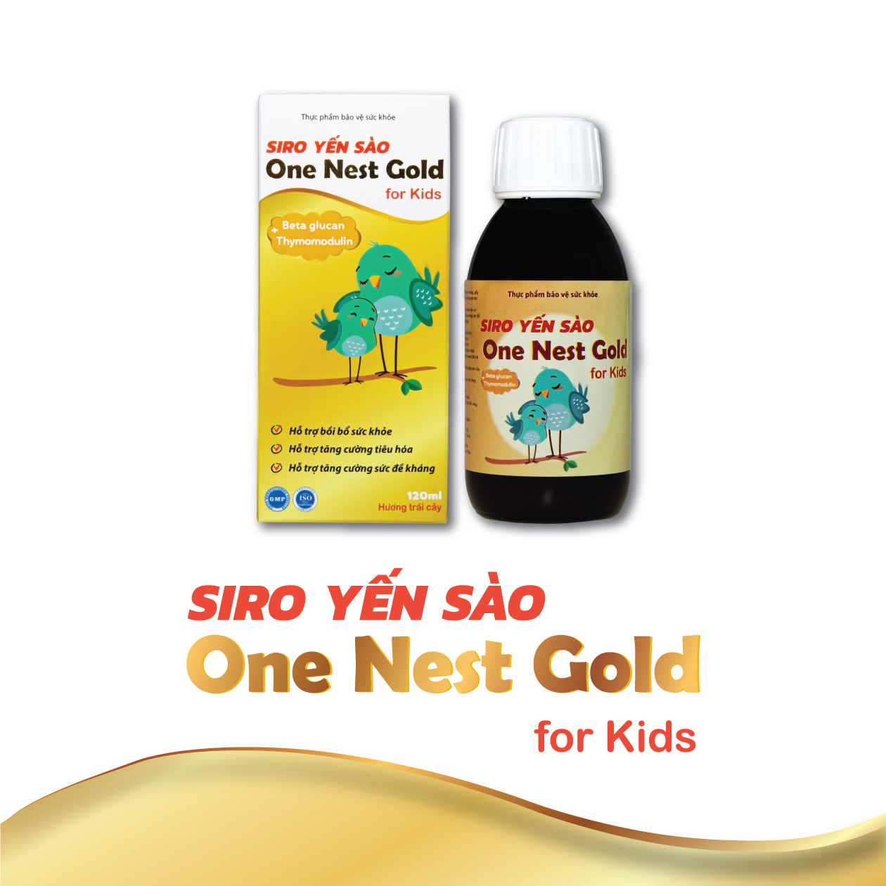 Siro trẻ em One Nest Gold - sản phẩm thích hợp dành cho trẻ biếng ăn 2